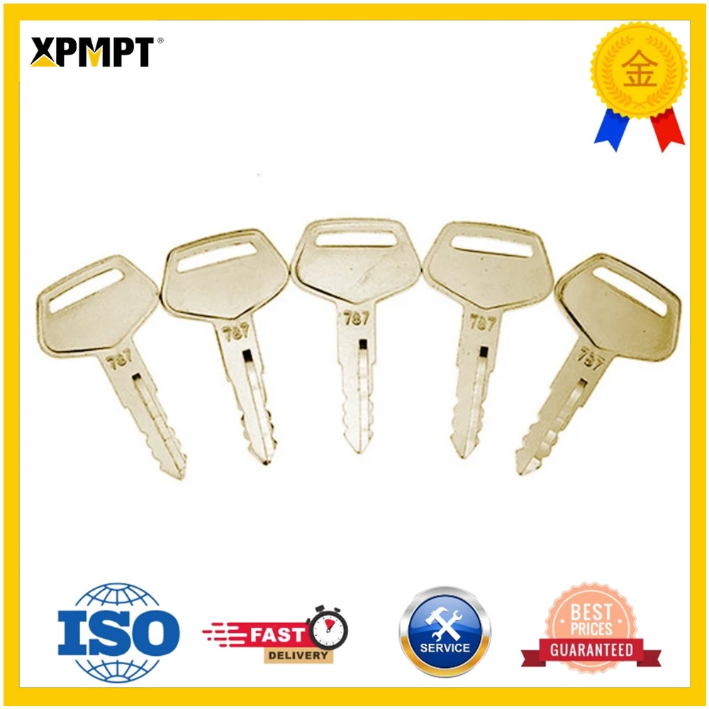 Heavy Equipment Komatsu - 5 Chaves 787 para Equipamentos Pesados