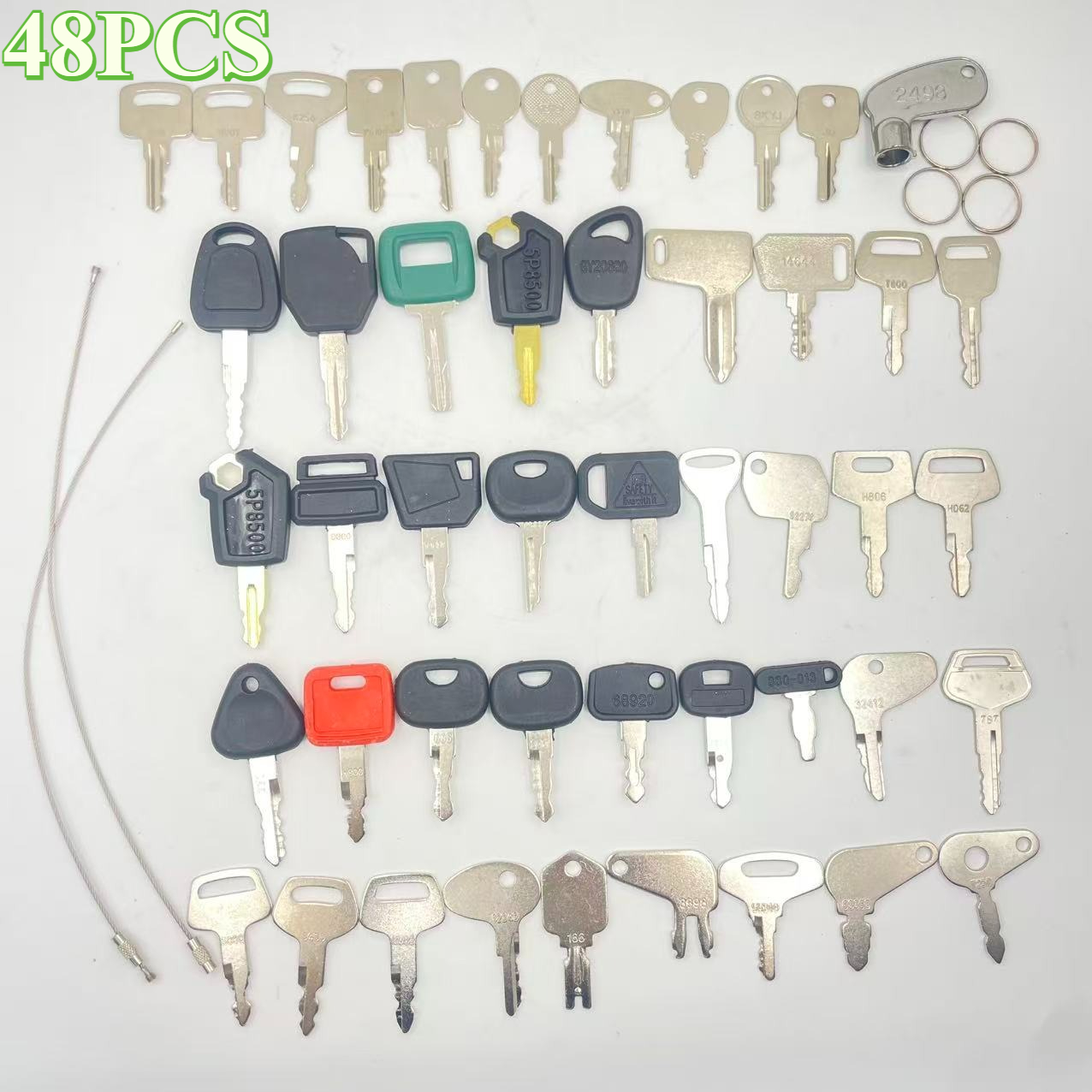 Heavy Equipment Komatsu - Conjunto de 48 chaves para equipamentos