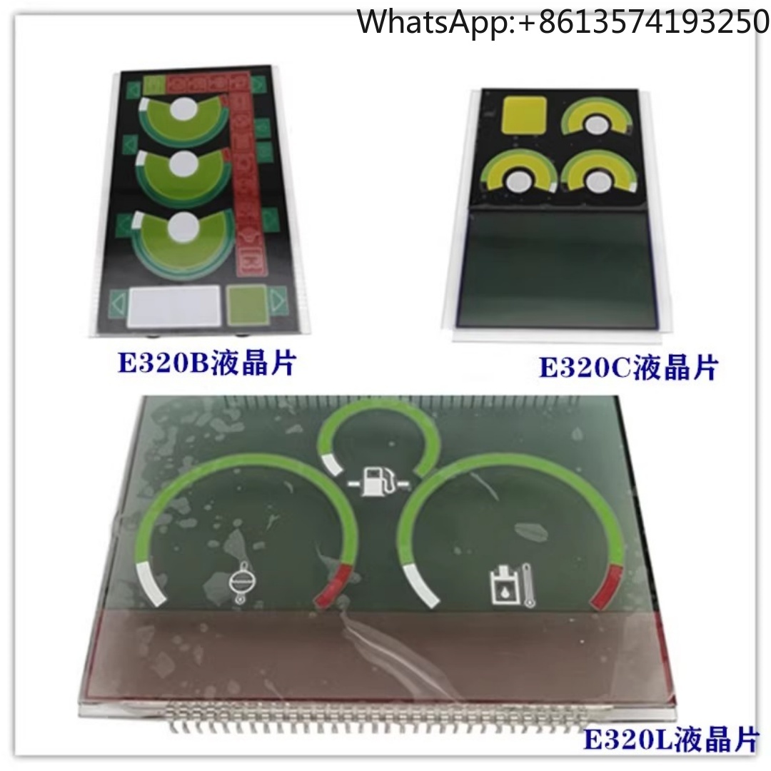 Heavy Equipment Caterpillar - Vidro do Display LCD para Escavadeira