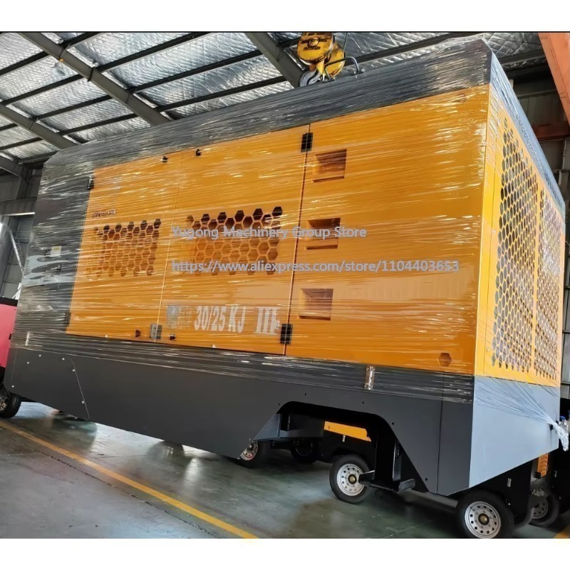 Heavy Equipment In Mining - Compressor de Ar Rotativo de Parafuso