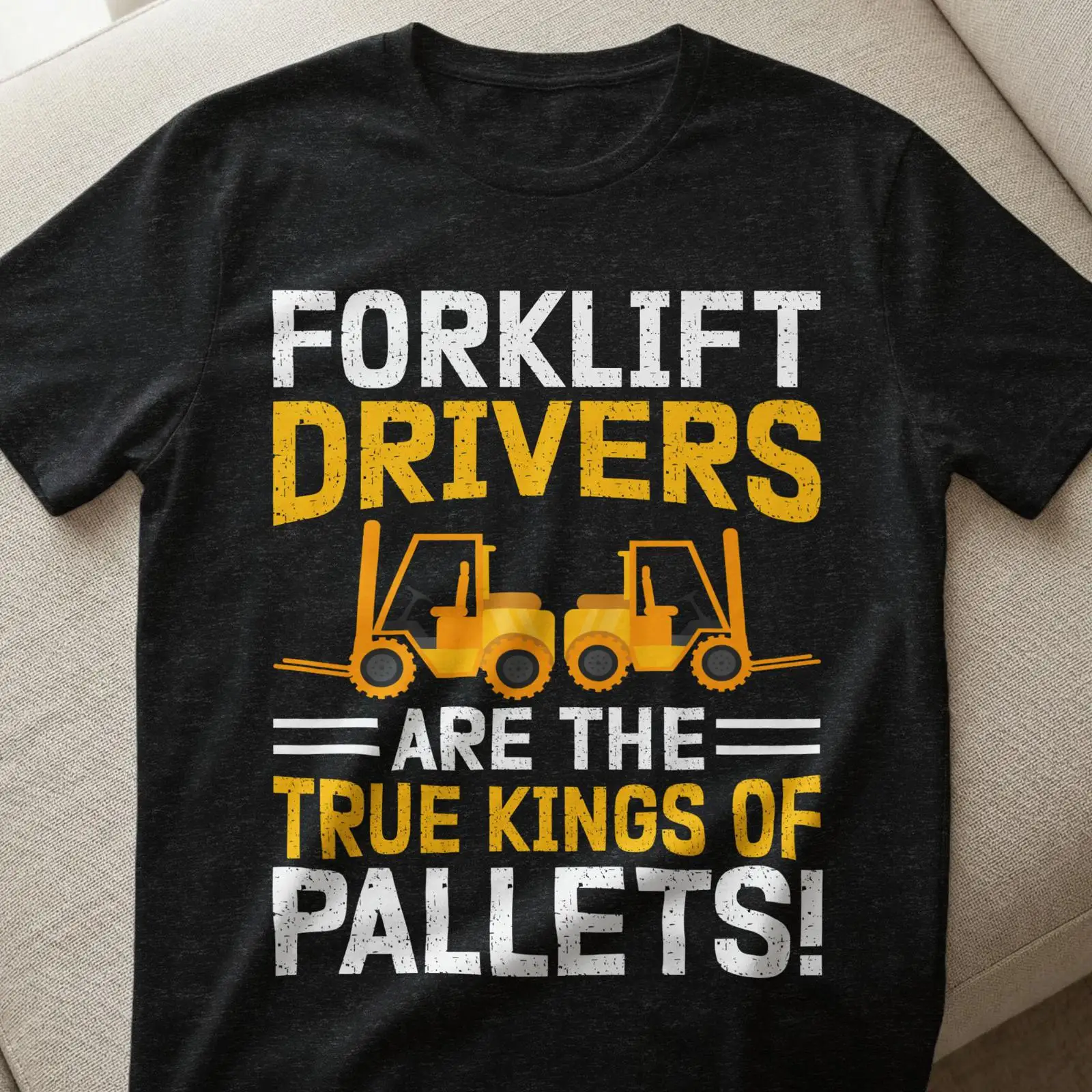 Heavy Equipment Driver - Camiseta para motoristas de empilhadeira, verdadeiros