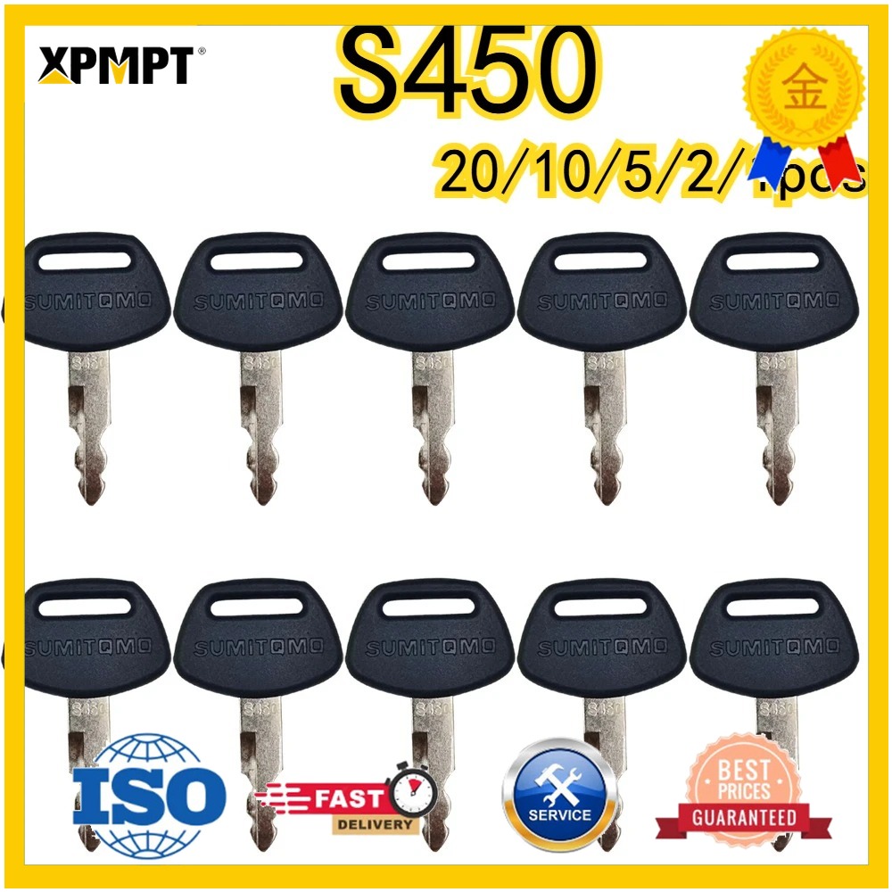 20/10/5/2/1 Peças Chaves de Ig - Heavy Equipment Logos avaliação e preço