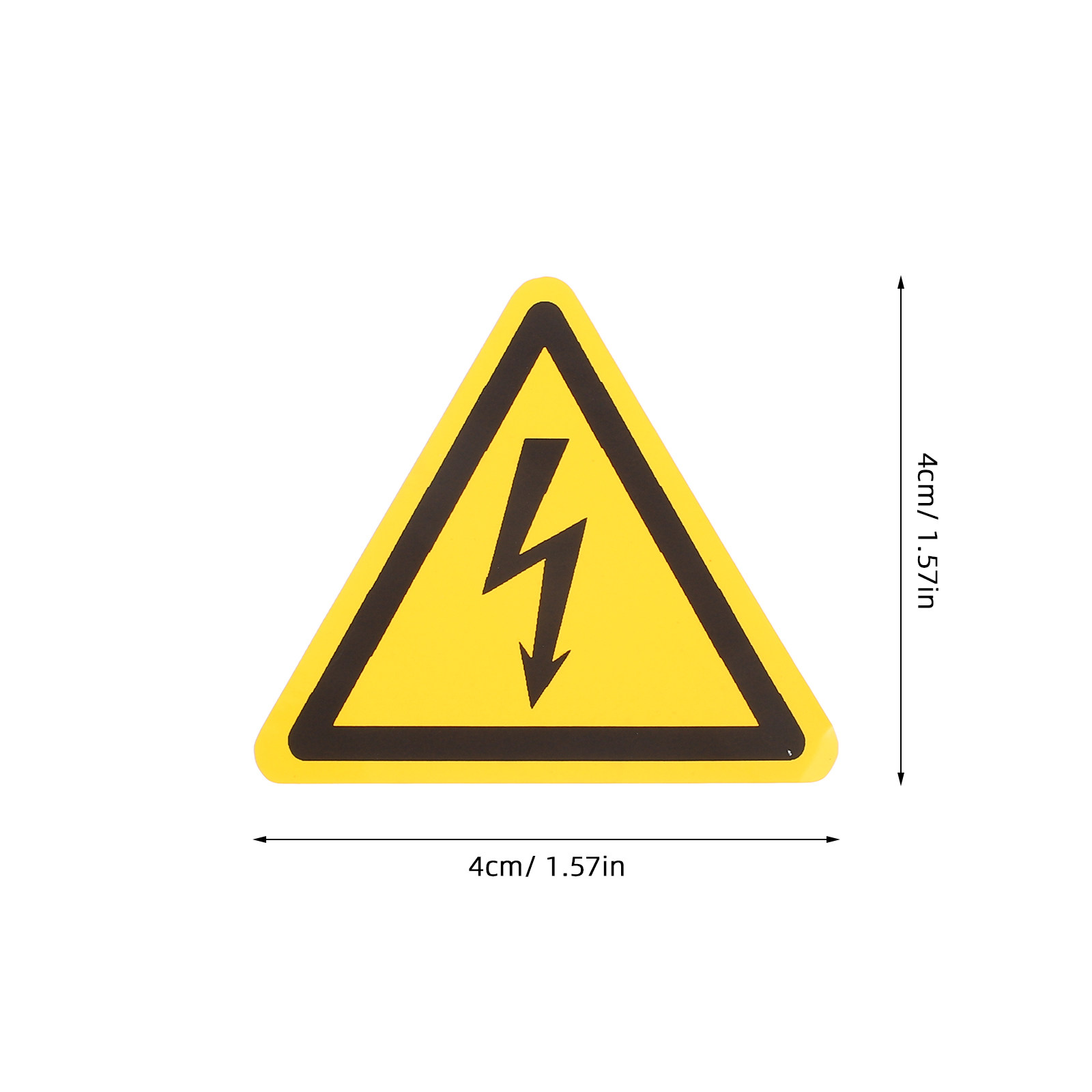 5 Adesivos de Aviso de Choque  - Heavy Equipment Sign avaliação e preço