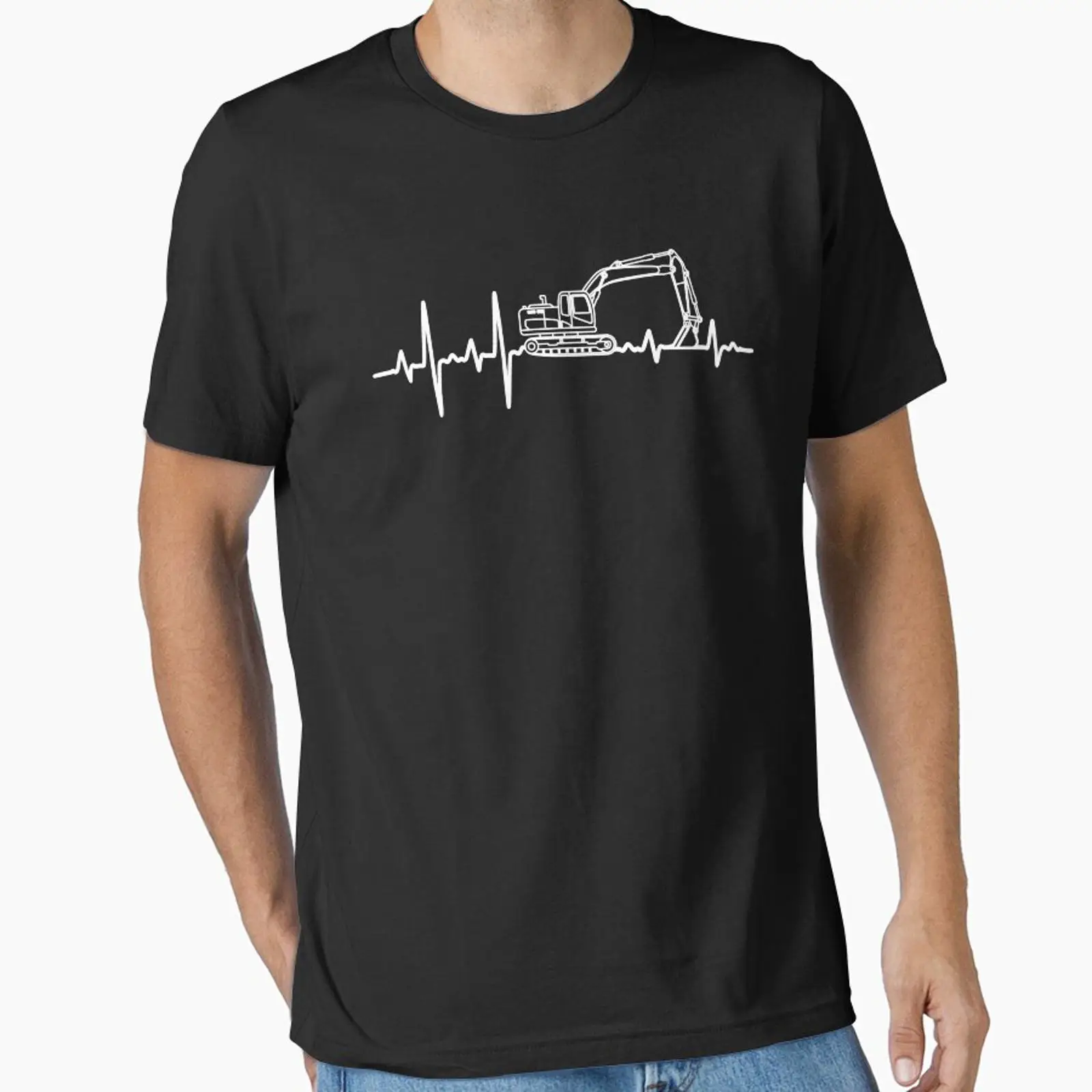 Camiseta unissex com estampa v - Heavy Equipment Driver avaliação e preço