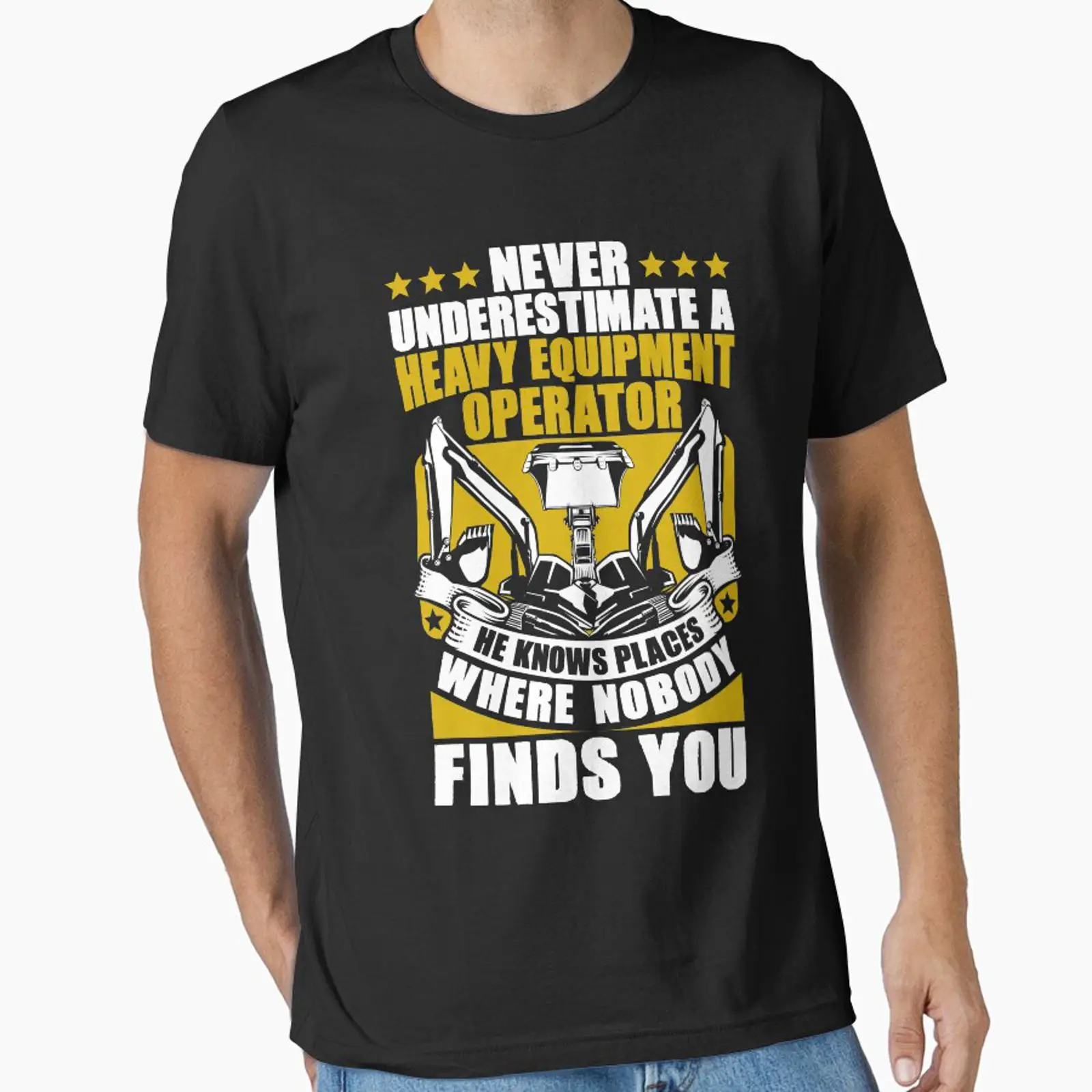 Camiseta Essencial para Operad - Heavy Equipment Driver avaliação e preço