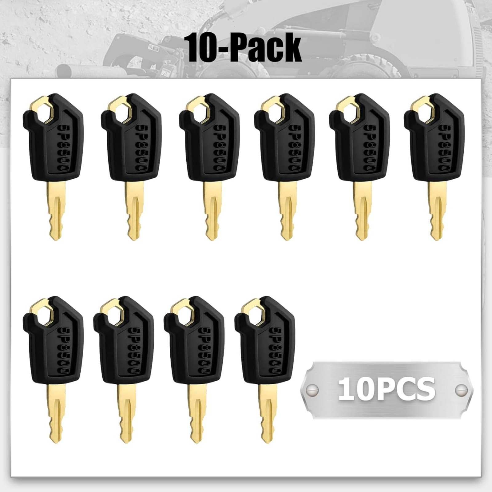 10 Peças Chave de Ignição 5P85 - Heavy Equipment Caterpillar avaliação e preço